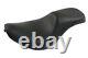 Smoothie Saddle Seat Black Naugahyde fits Harley-Davidson