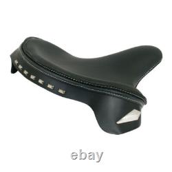 Solo Seat Bobber De Luxe Police Style, Genuine Leather Black, Harley Davidson