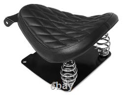Solo Seat Kit KB09 for Harley Davidson Dyna Wide Glide (FXDWG) 93-17