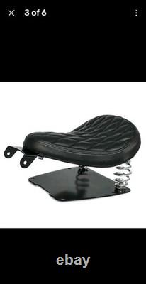 Solo Seat Kit KB09 for Harley Davidson Dyna Wide Glide (FXDWG) 93-17
