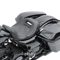 Solo Seat Low Profile for Harley Davidson Street Glide Special 15-23 RH3 black