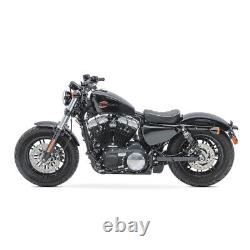 Solo Seat for Harley Davidson Sportster 04-20 Craftride RK2 black