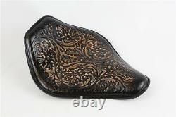 Spring Solo Motorcycle Seat Sportster Chopper 1200 Harley Rich Phillips Leather