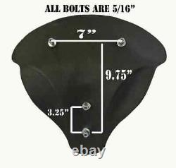Spring Tractor Seat Diamond Stitched Leather Fit For Harley Davidson Indian