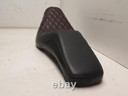 Two Up Diamond Stitch C. C Rider Seat for Harley-Davidson 18-22 FLDE, FLHC, FLSL