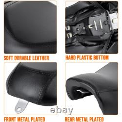 Two-Up Driver Passenger Seat For Harley Davidson Sportster 883 1200 2005-2013