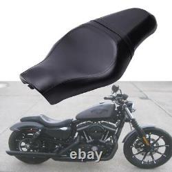 Two Up Driver Passenger Seat For Harley Davidson Sportster XL883 1200 Nightster