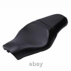 Two-Up Seat Front & Rear Side Saddle For Harley Davidson Sportster XL883 1200