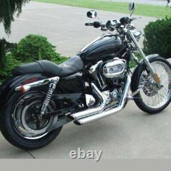 Two-Up Seat Passenger & Driver Saddle Fits Harley Davidson Sportster XL883 1200