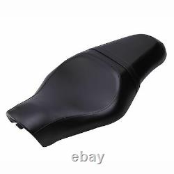 Two-Up Seat Passenger Driver Saddle For Harley Davidson Sportster XL883 1200