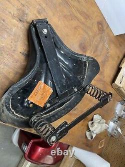 Vintage Harley Davidson FXRP Police Solo Seat Spring Seat FXR FXRT