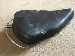 Vintage Harley Davidson Indian Seat Buddy FIRTHS PALLY SEAT