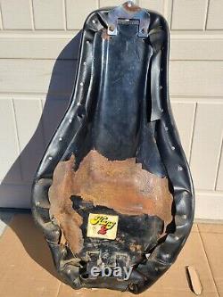 Vintage Harley Davidson Panhead Shovelhead Hang 2 Seat