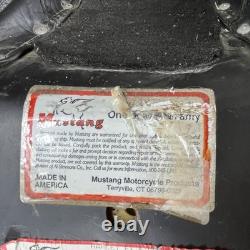 Vintage Mustang Chopper Motorcycle Seat Harley Davidson Swingarm 74' 80