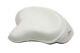 White Leather Police Style Solo Seat Fits Harley-davidson