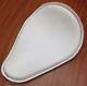 White Leather Spring Solo Motorcycle Seat Harley Davidson Rich Phillips Leather